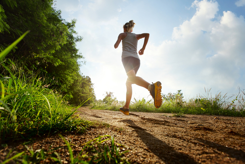 Sport ist gut für die Haut